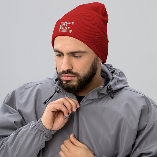 Israelite Lives Matter, Cuffed Embroidered Beanie - Select Colors