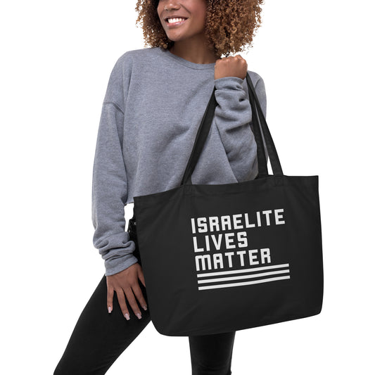 Israelite Lives Matter, Tote Bag - Organic Black (L)