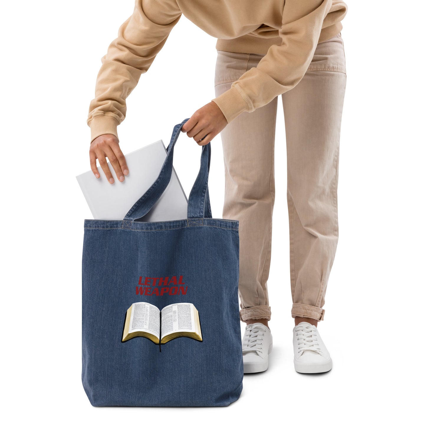 Lethal Weapon, Tote Bag - Organic Denim