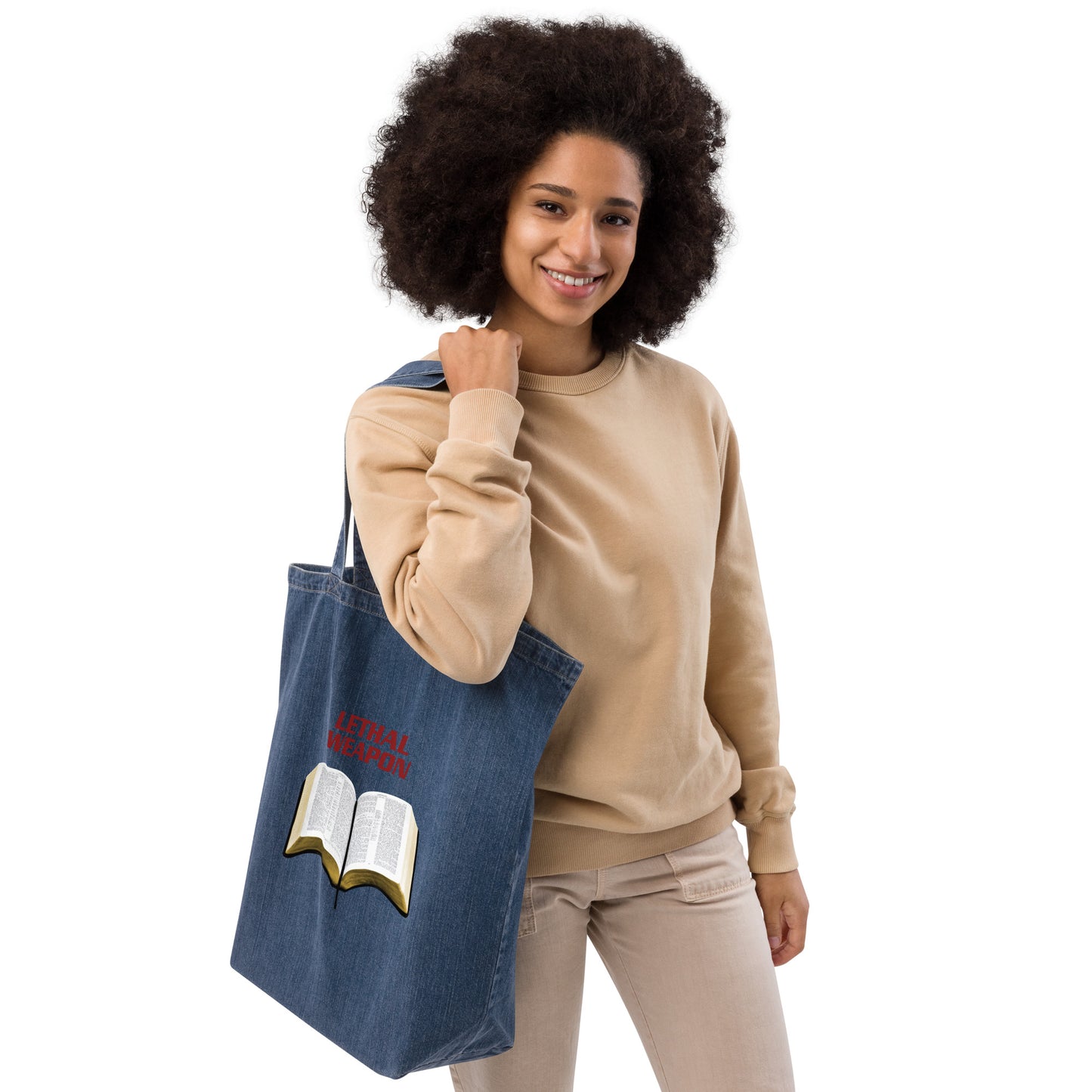 Lethal Weapon, Tote Bag - Organic Denim
