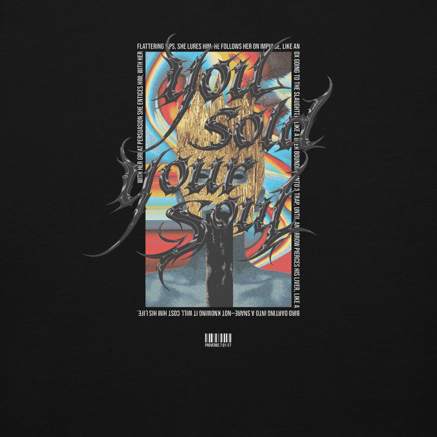 Come Out of Her, Unisex Hoodie - Black