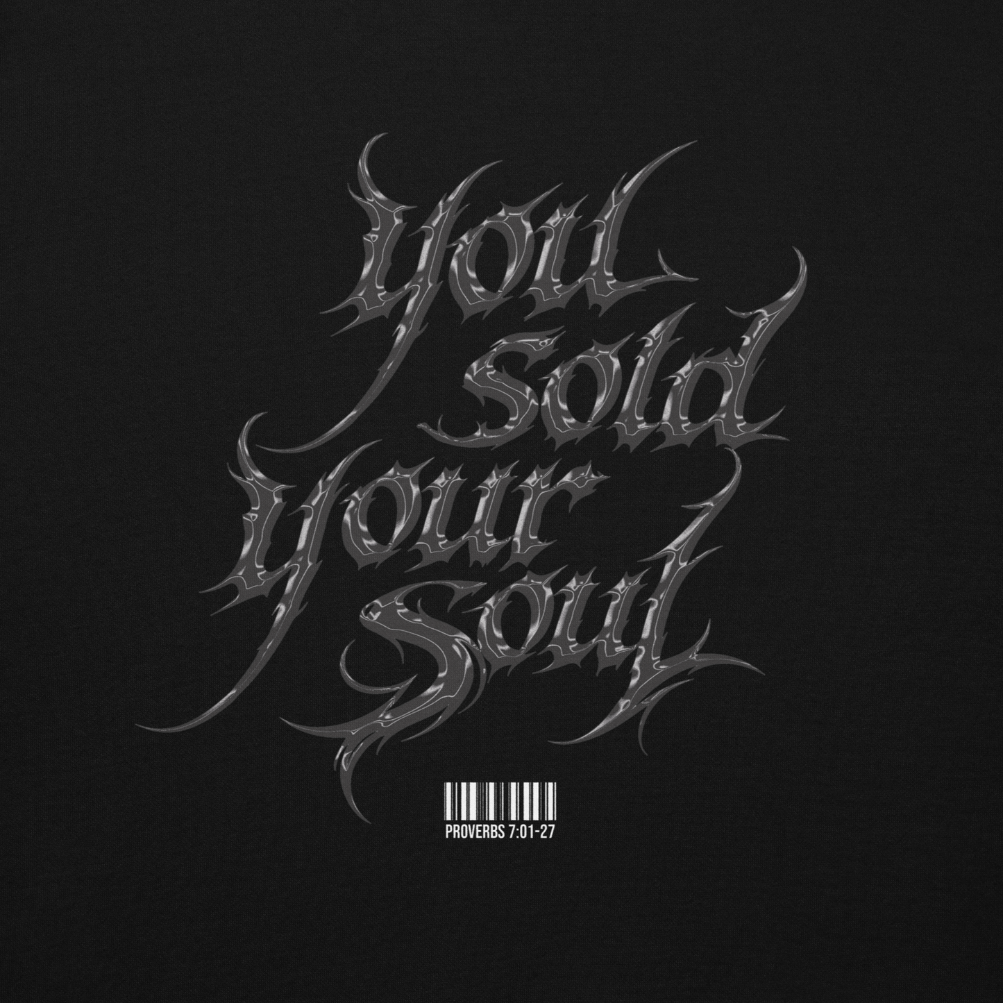 Come Out of Her, Unisex Hoodie - Black