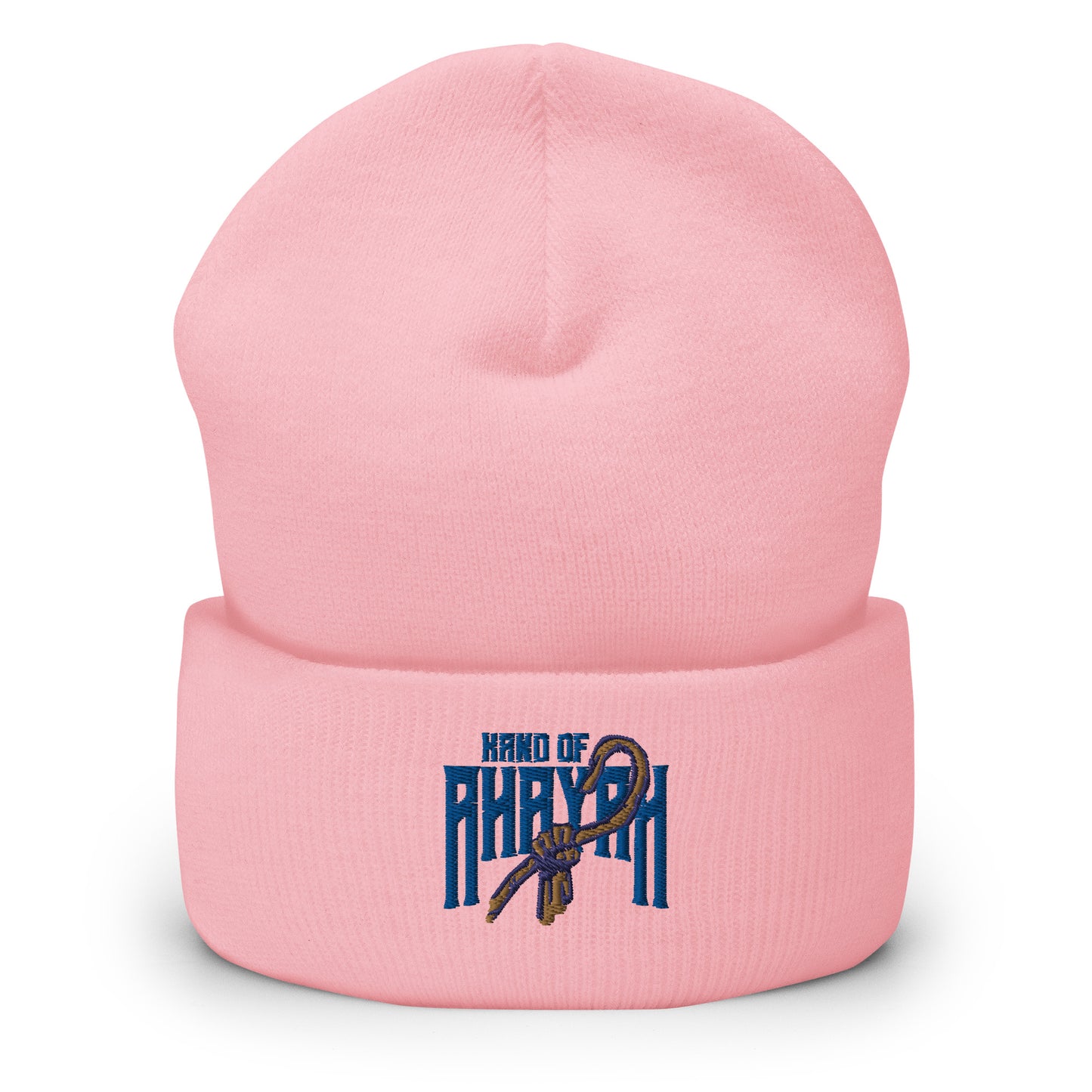 Hand of Ahayah, Cuffed Embroidered Beanie - Select Colors