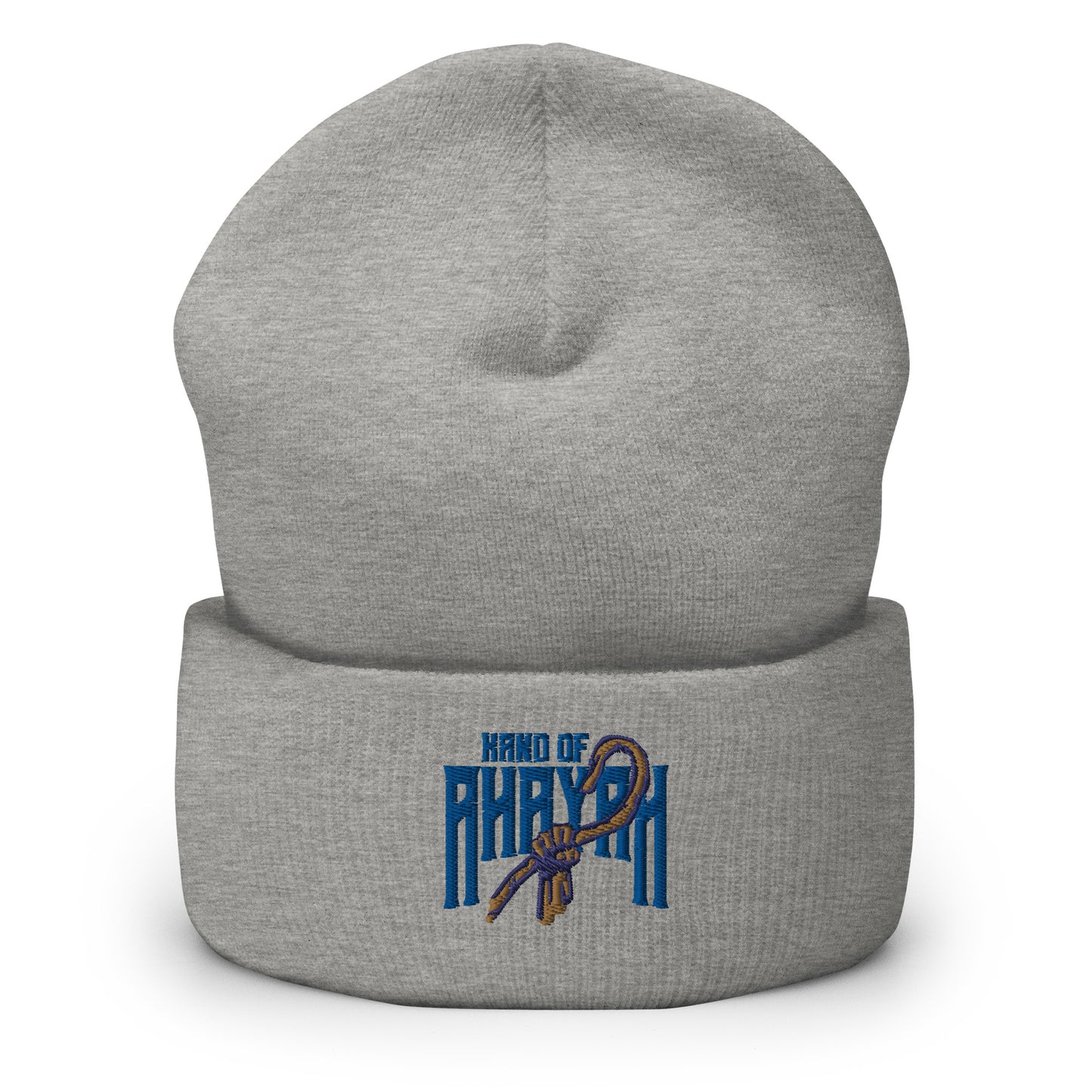 Hand of Ahayah, Cuffed Embroidered Beanie - Select Colors