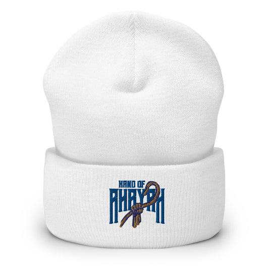Hand of Ahayah, Cuffed Embroidered Beanie - Select Colors