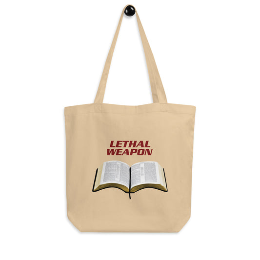 Lethal Weapon, Tote Bag - Eco Beige