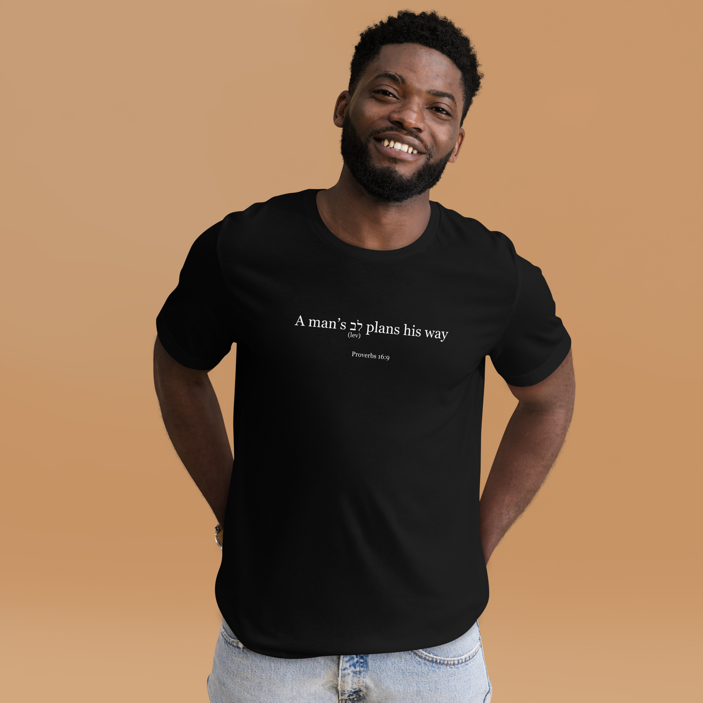 Proverbs 16:9, Unisex Shirt - Select Colors