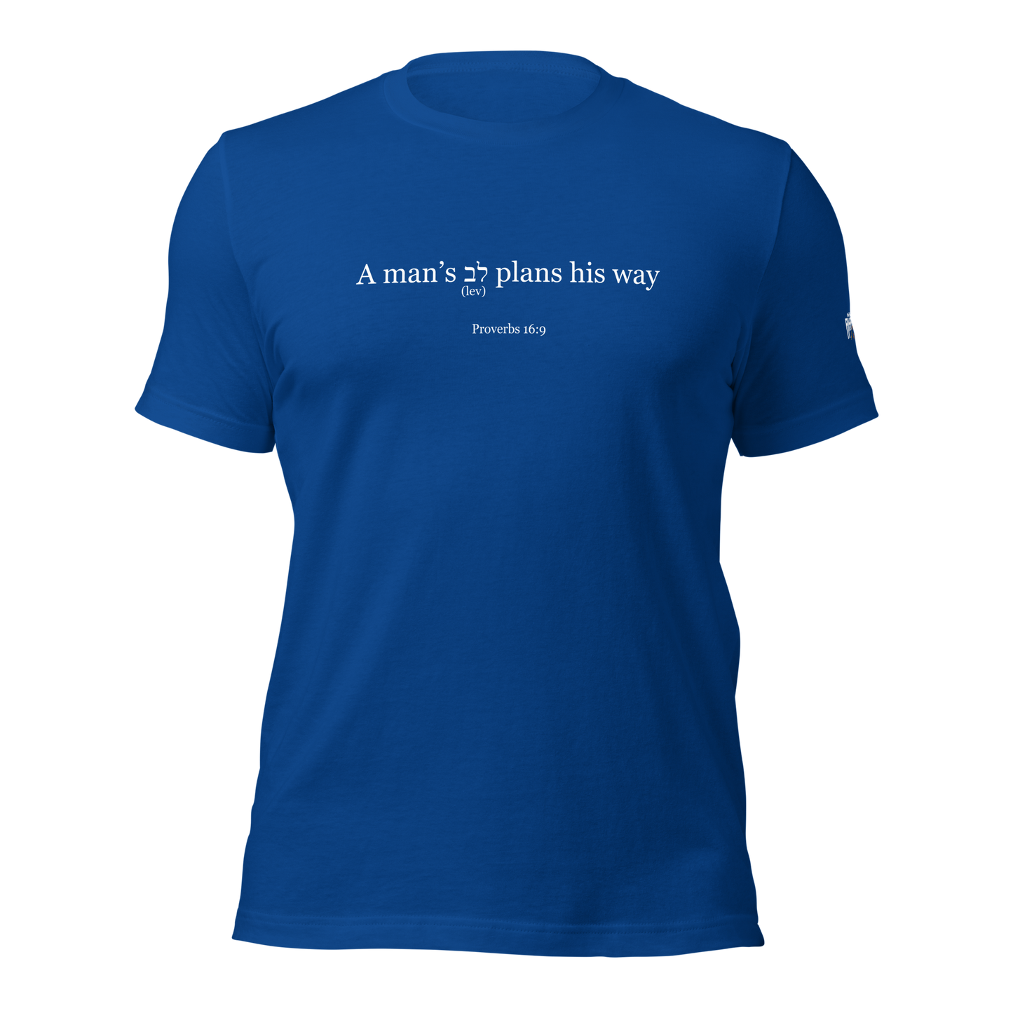 Proverbs 16:9, Unisex Shirt - Select Colors
