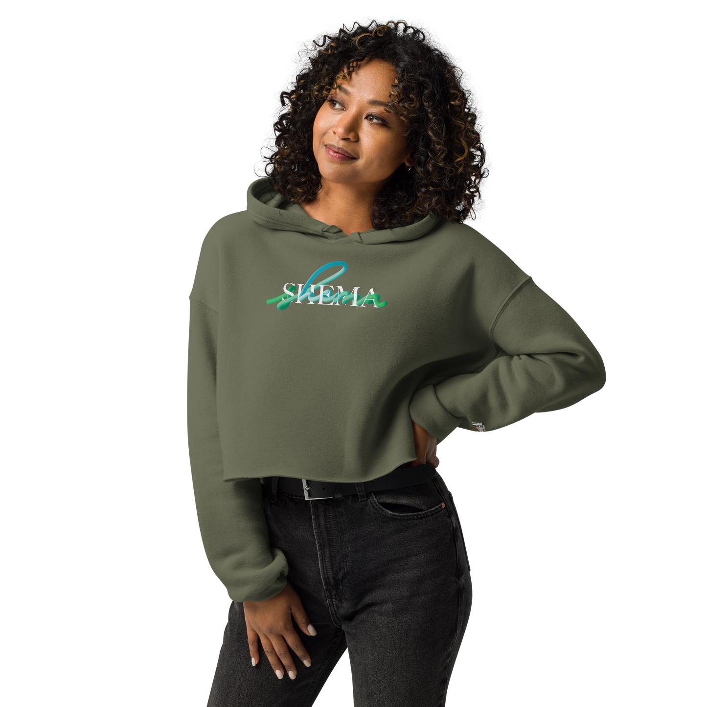 Shema, Crop Hoodie - Select Colors